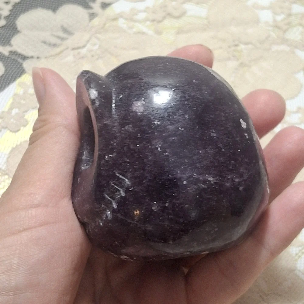 Jack Skellington The Nightmare Before Christmas Carved Purple Fluorite Crystal